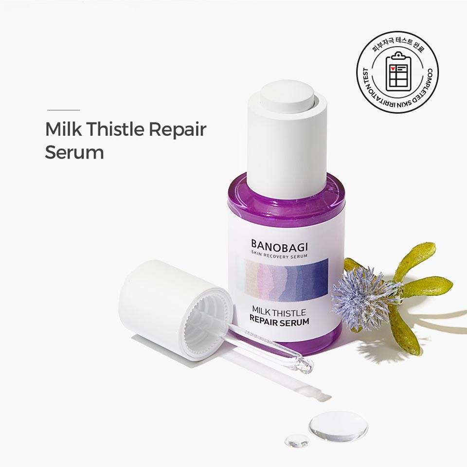 Tinh chất phục hồi da mụn BANOBAGI Milk Thistle Repair Serum | BigBuy360 - bigbuy360.vn