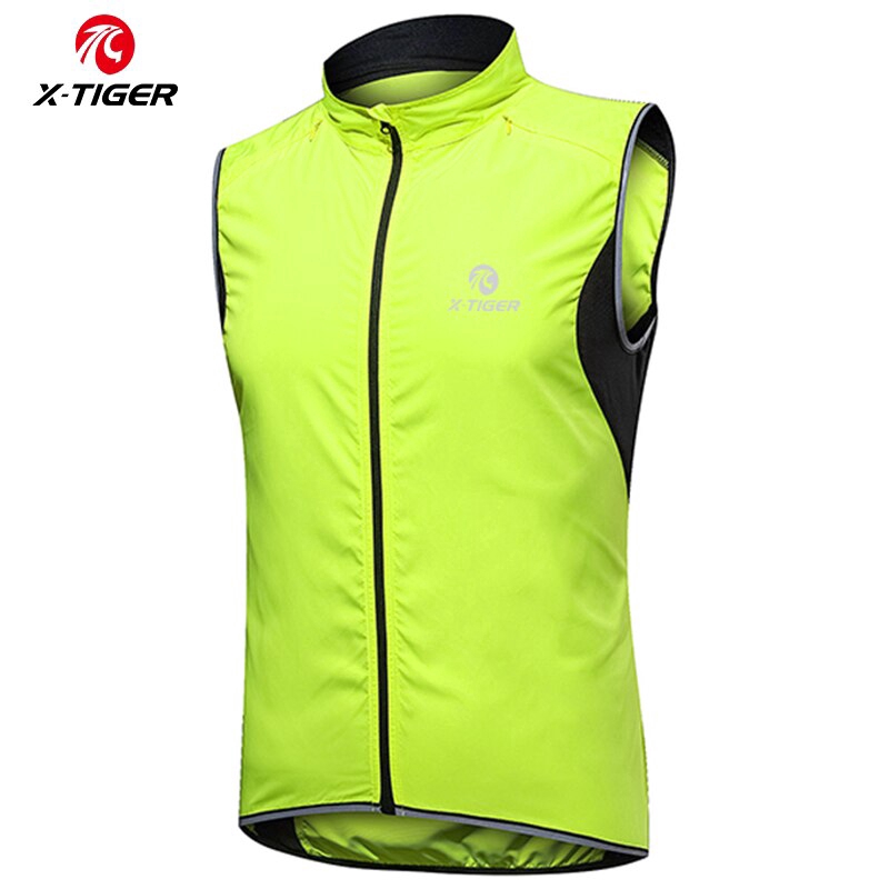 Áo Đi Xe Đạp X-TIGER Không Tay Chống Mưa Khô Nhanh