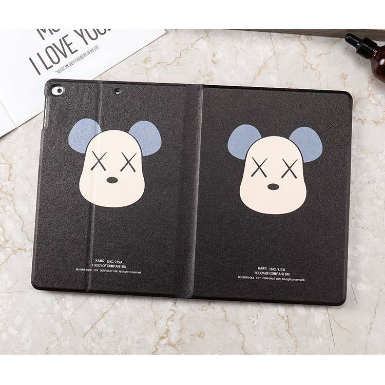 Bao da máy tính bảng in hình kaws cho Ipad Air1 / 2 9.7 Mini1 / 2 / 3 / 4 / 5 2017 /