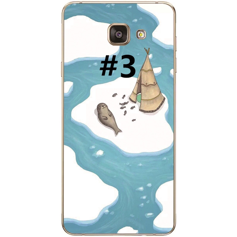 Ốp lưng TPU hoạ tiết hoạt hình dành cho điện thoại Samsung Galaxy A7/A5/A3 2016 /A710/A510/A310 | BigBuy360 - bigbuy360.vn