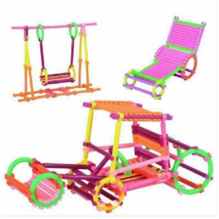 Bộ đồ chơi lắp ghép xếp hình que