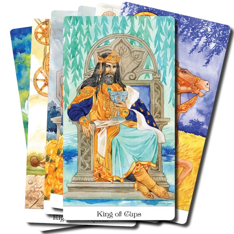 Tarot of the Golden Wheel by Mila Losenko - Bộ bài tarot chủ đề cổ tích Nga