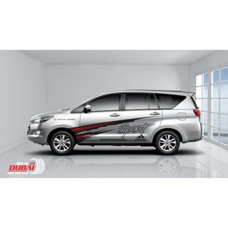 Tem Dán Sườn Xe Innova Sport Đẹp