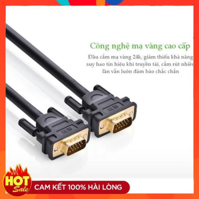 [Chính Hãng] Cáp VGA 1,5M cho Màn Hình, Máy Chiếu Ugreen 11630_Hàng chính hãng bảo hành 12 tháng