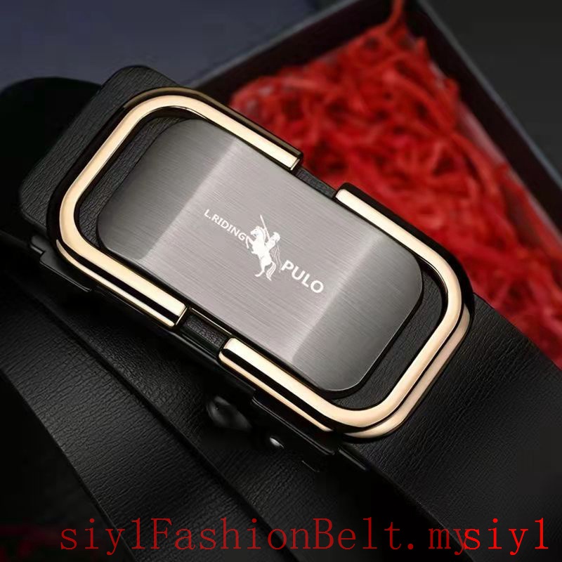 Thắt Lưng Da Dây nịt nam Cao Cấp khóa tự động 110cm-130cm x 3.3cm Bảo Hành 6 tháng.