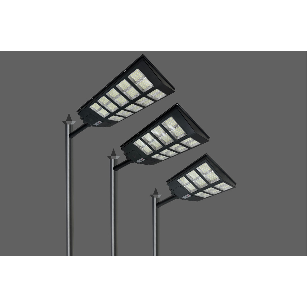 [500W] Đèn Năng Lượng Mặt Trời Liền Thể, Đèn Sân Vườn Công Suất Lớn, Chống Nước IP 66, Cảm Biến Chuyển Động - ABM