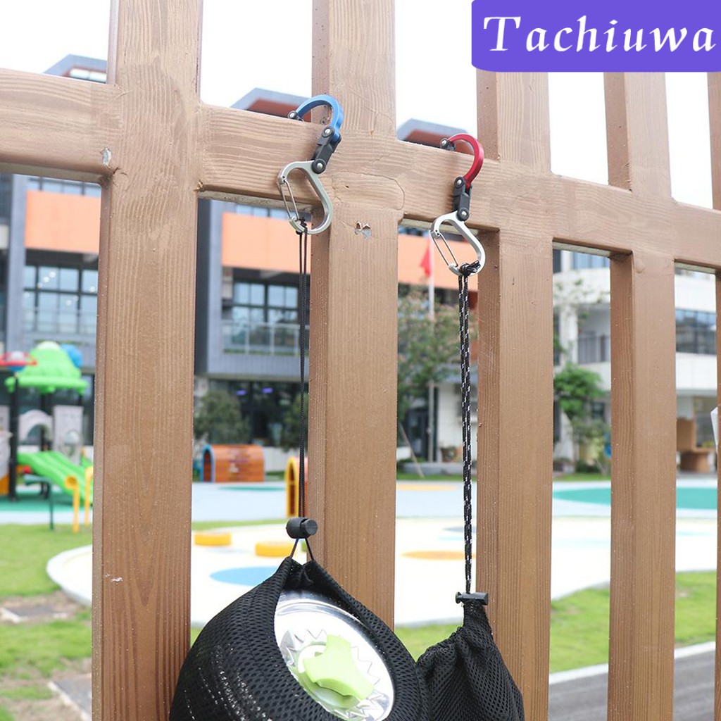 Móc Treo Bình Nước Chữ D Màu Trơn 3 Trong 1 Tiện Dụng