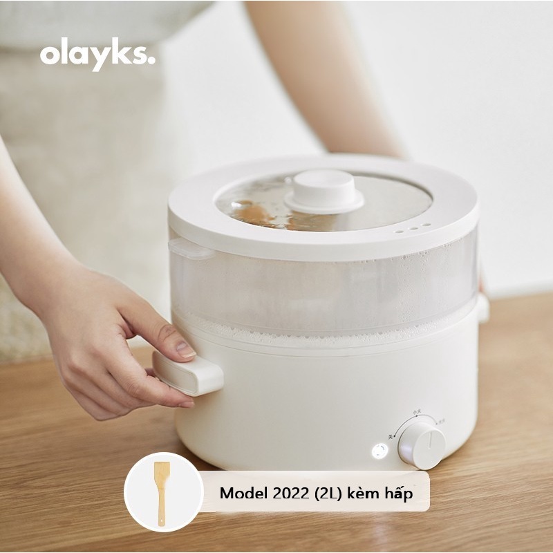 Nồi lẩu điện mini OLAYKS