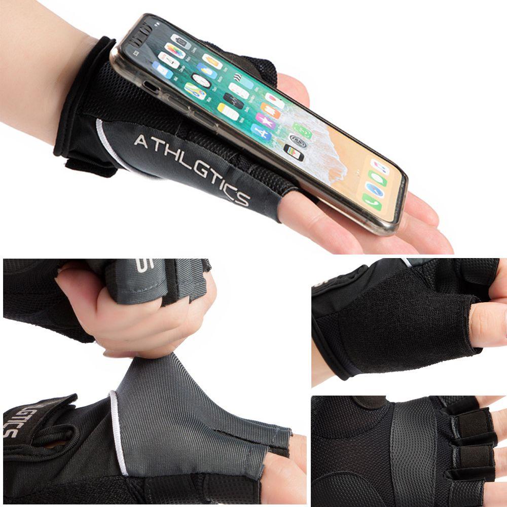 XIANTIN Găng Tay Thể Thao Hở Ngón Thoáng Khí Chất Lượng