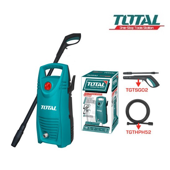 Total  - TGT11316 Máy phun xịt rửa cao áp đa năng 1400W