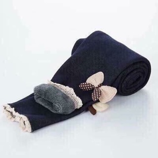 Quần legging giả bò lót lông