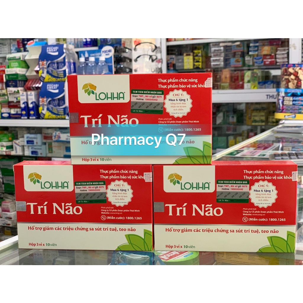 Lohha Trí Não - hỗ trợ giảm các triệu chứng sa sút trí tuệ