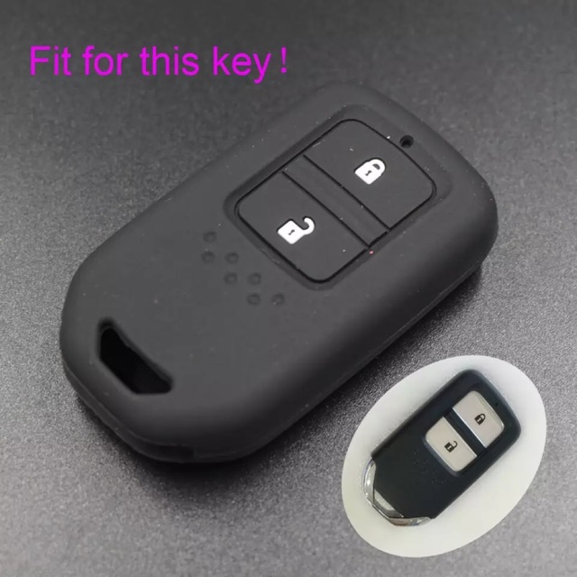 Bao Silicone Bảo Vệ Chìa Khoá Thông minh Smart key Honda City Civic CRV 2 nút