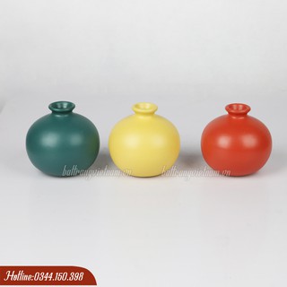 Lọ hoa mini gốm sứ Bát Tràng