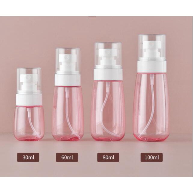 Chai chiết mini 30ml/60ml dạng xịt trong suốt dễ làm sạch và mang theo khi du lịch