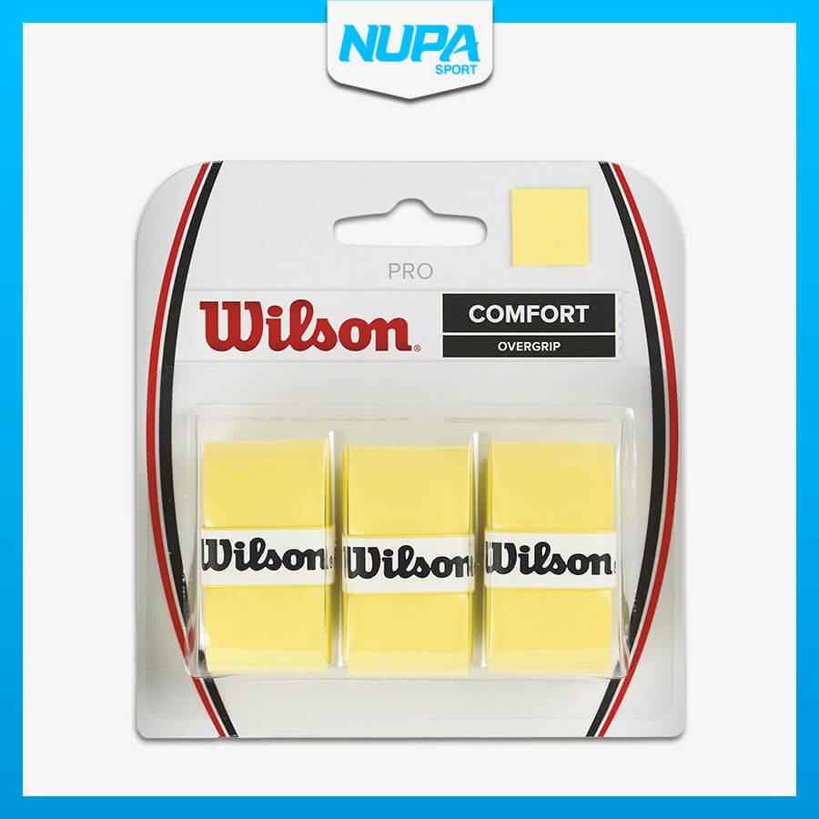Quấn Cán Vợt Cầu Lông/Tennis Wilson Pro Overgrip 3 Sợi