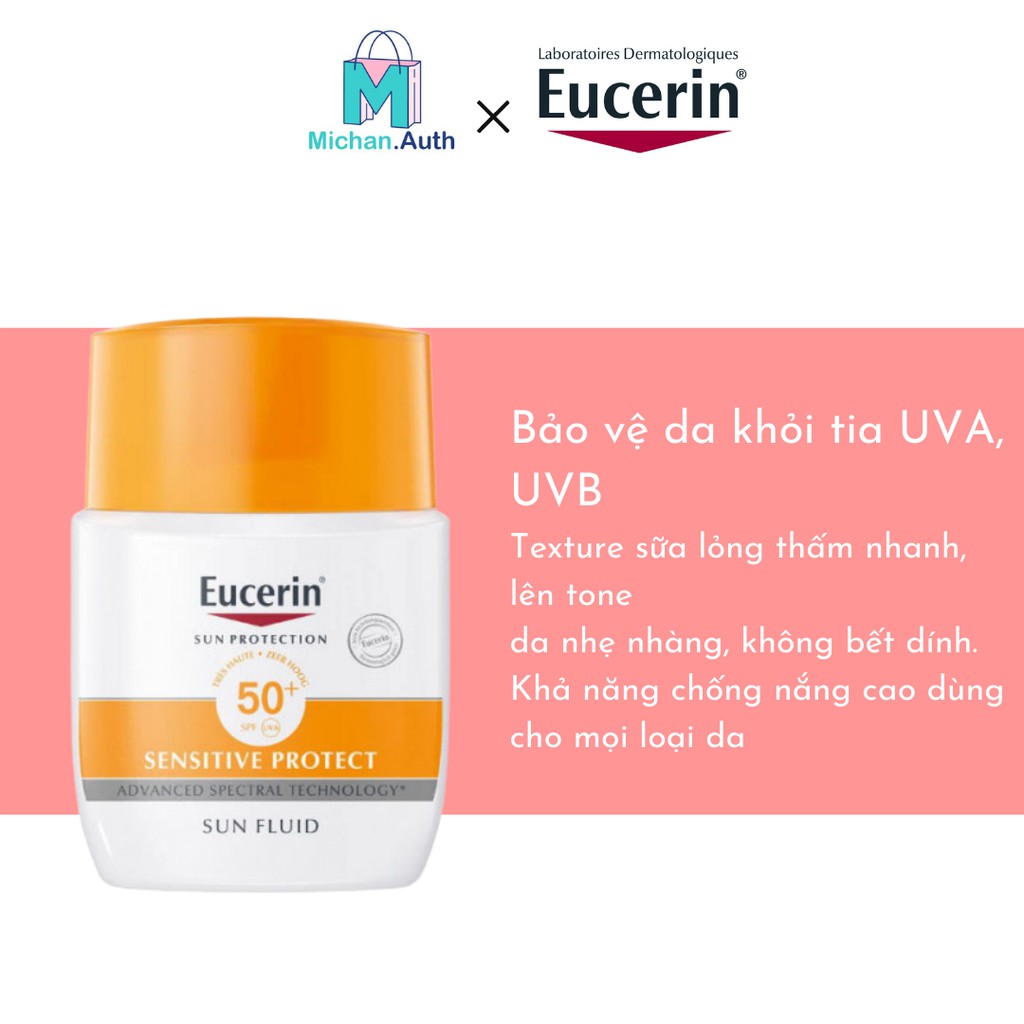 Kem Chống Nắng Eucerin Sensitive Protect SPF 50