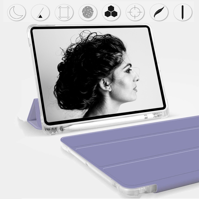 Ốp Máy Tính Bảng Silicon Thời Trang Cho Ipad(2020)gen8 gen7 10.2 (2019) 6 5 9.7 air 4 10.9 pro 11 (2021) air 1 air 2 air 3 Mini 4 10.5