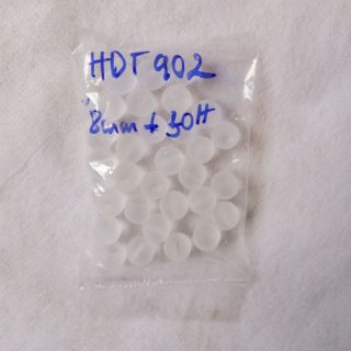 Hdt902 - hạt đá tròn trắng nhám