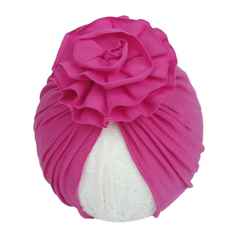 Mũ Bonnet Cotton Thoáng Khí Chống Nắng Màu Trơn Thời Trang Mùa Hè Dành Cho Bé Gái