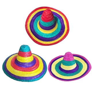 Nón Mexico Sombrero hóa trang dự tiệc nhiều màu nnp58