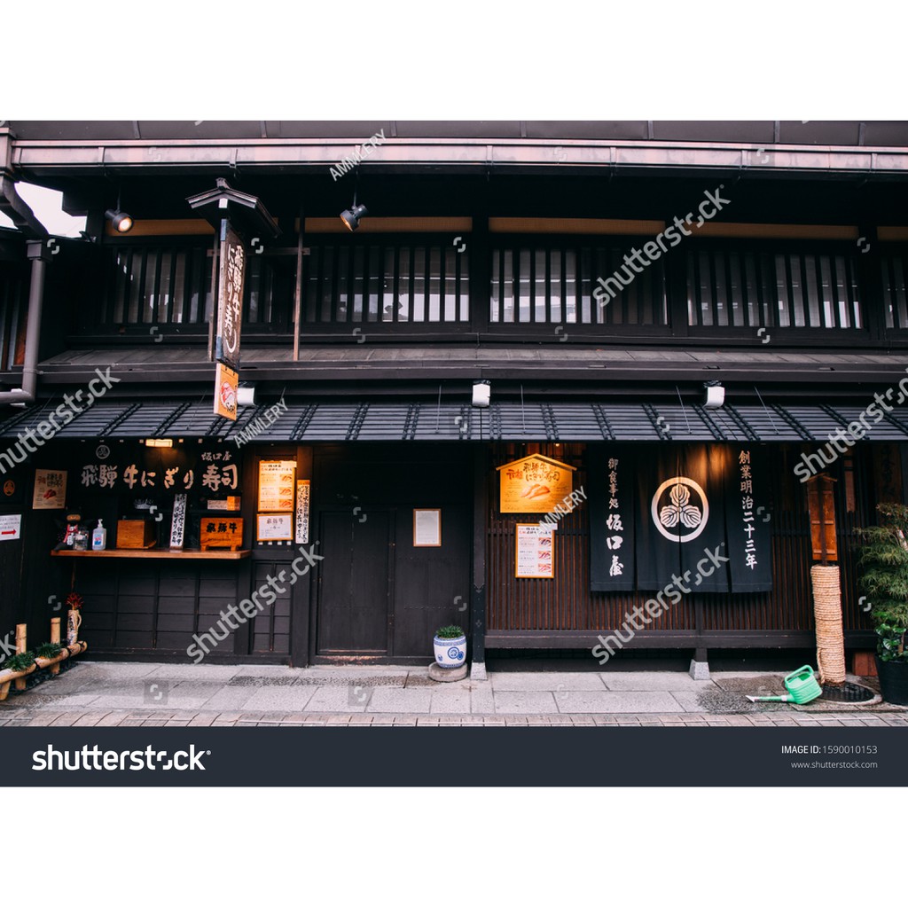 Tranh lụa 3d Đường Phố Nhật Bản ĐPNB-15