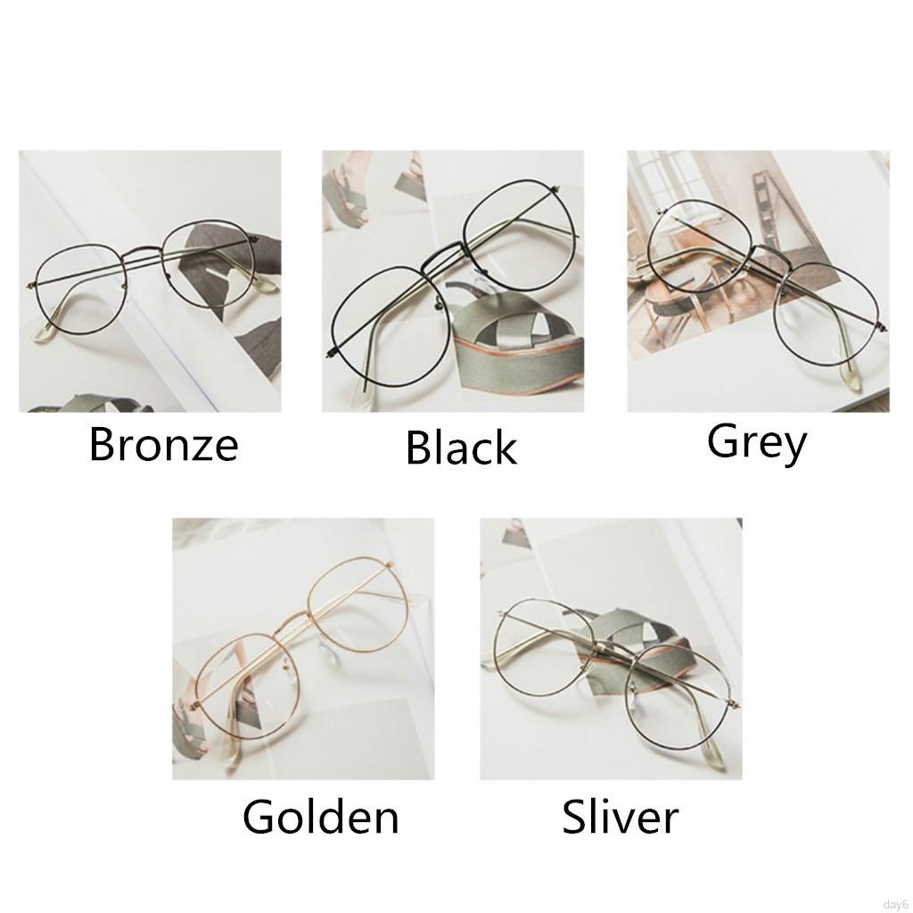 Kính tròn khung kim loại bọc nhựa dễ thương