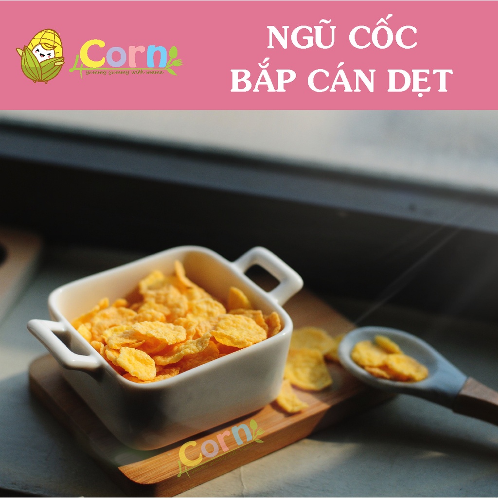 Các loại NGŨ CỐC hữu cơ (trái cây, socola, bắp, hỗn hợp) - Cho bé 6m+