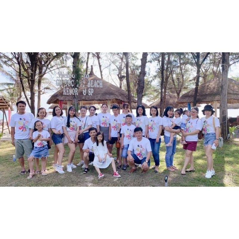Áo đồng phục gia đình ,đồng phục nhóm sumer. Familystore