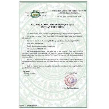 ORESOL 3B Bù Nước Và Điện Giải Hương Cam Hộp 40 Gói, Phòng Ngừa Mất Nước Do Tiêu Chảy