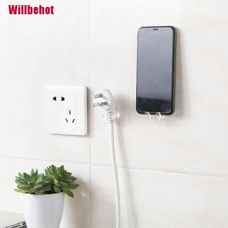 Bộ 4 Giá Nhựa Treo Tường Tiện Dụng Cho Gia Đình