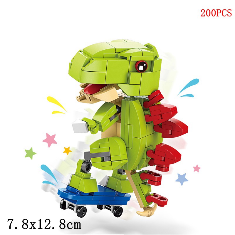 Đồ chơi SLUBAN mô hình khủng long Tyrannosaurus Rex cho trẻ em