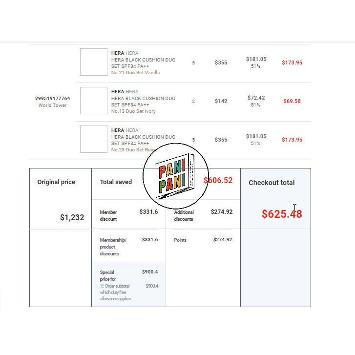 [100% AUTH] Phấn nước cao cấp Hera Black Cushion (1main +refill)SPF34/PA++ | BigBuy360 - bigbuy360.vn