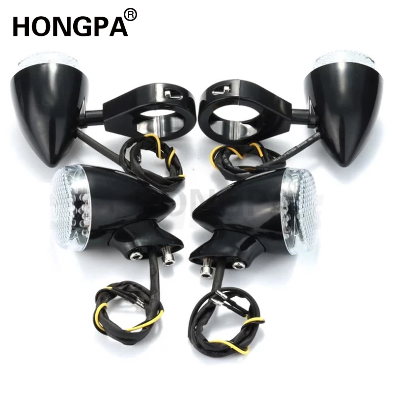 Set 4 Đèn Xi Nhan Trước Sau Dành Cho Xe Mô Tô