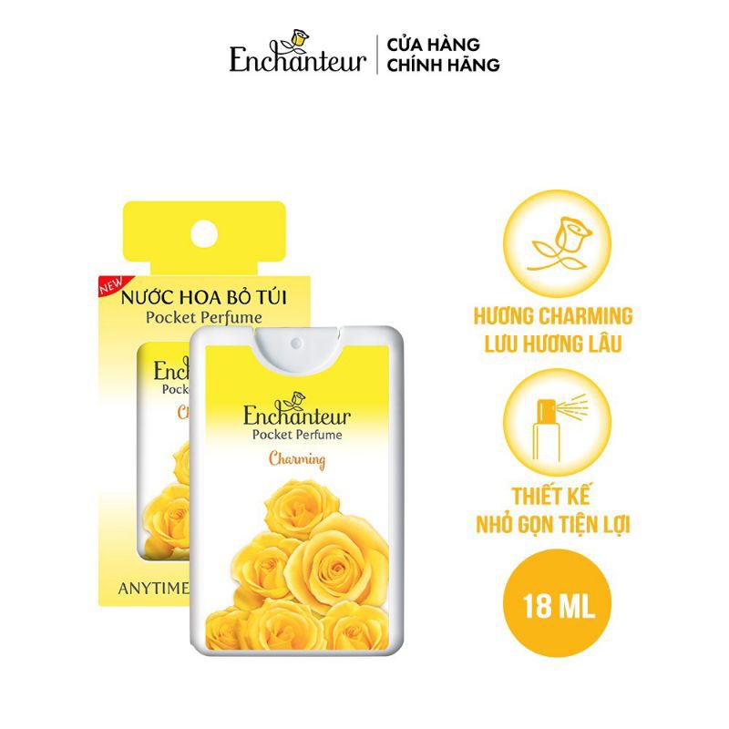 Nước hoa bỏ túi Enchanteur cao cấp