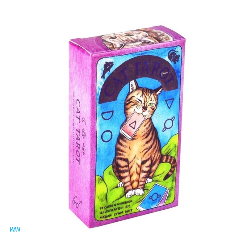 Bộ Bài Tarot 78 Lá Hình Mèo Dễ Thương