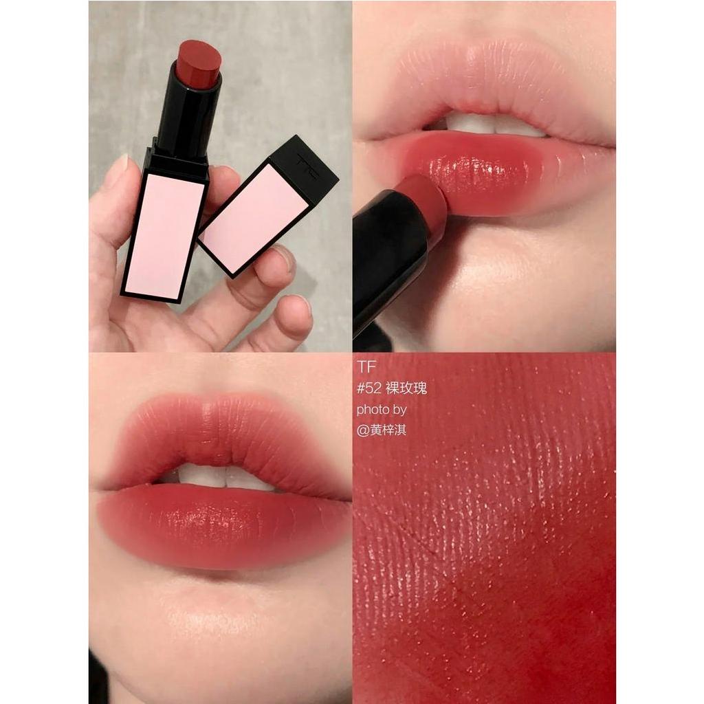 Son Lì Dưỡng Ẩm Lâu Trôi Mềm Mịn Thiết Kế Vỏ Hồng Tom Ford TF 26, 52