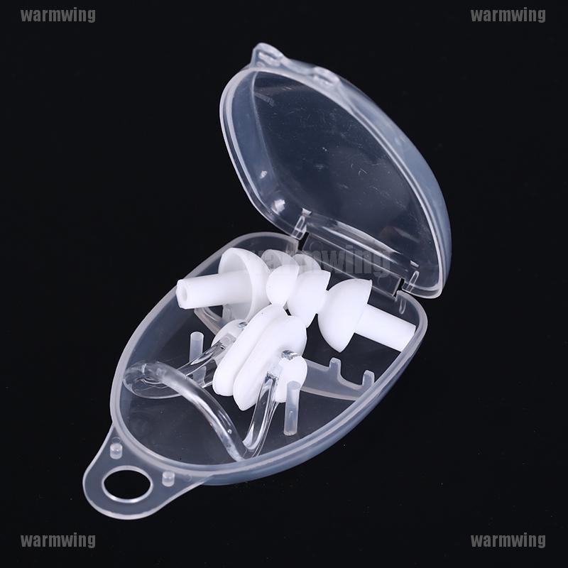 Bộ Nút Bịt Tai Và Mũi Khi Bơi Lội