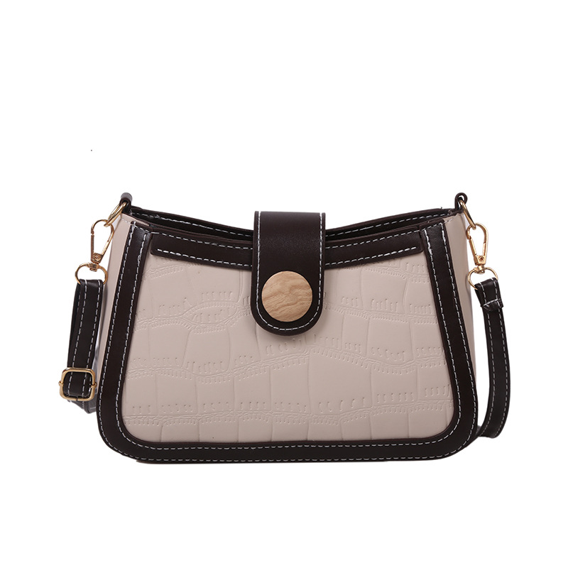 Túi đeo vai JASMIN NOIR họa tiết da cá sấu sành điệu