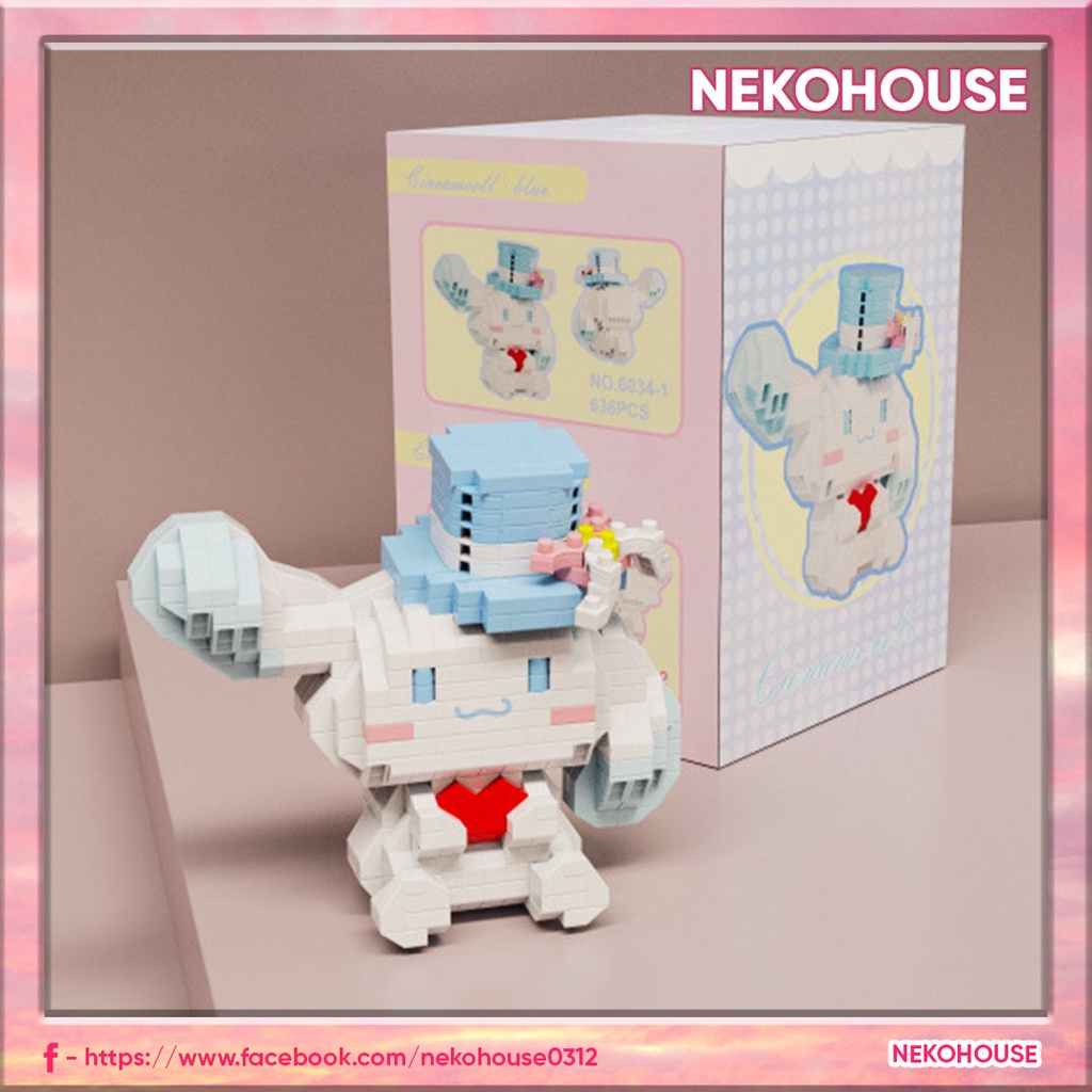 Đồ chơi lắp ráp lego mô hình Chó Yugui dễ thương