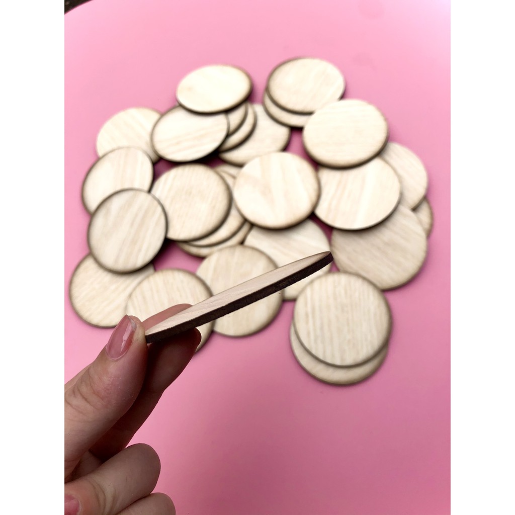 Phụ Kiện Gỗ Sáng Tạo DIY Làm Đồ Handmade, Học Liệu, Trang Trí Nhà Cửa, Decor Phòng, Sản Phẩm