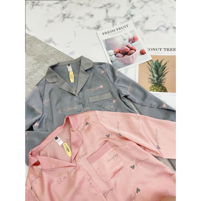 Bộ Pyjama Vic dài tay vnxk
