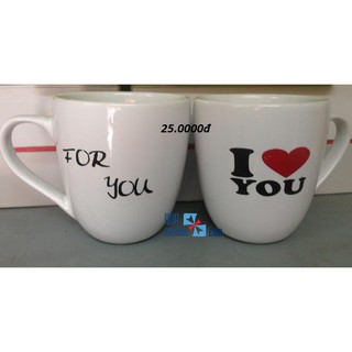 BỘ 2 CỐC I LOVE YOU