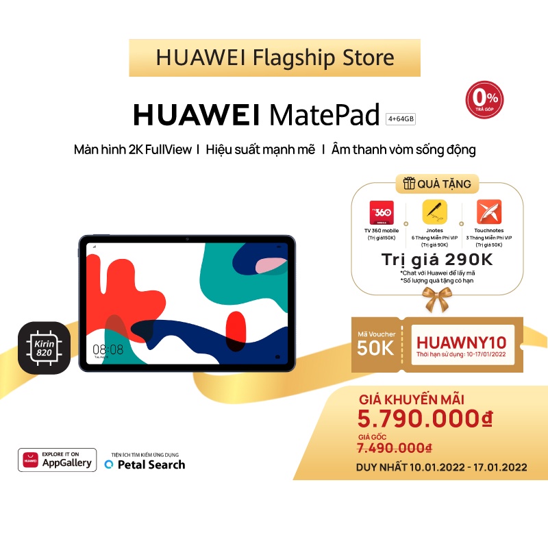 Máy Tính Bảng HUAWEI MatePad