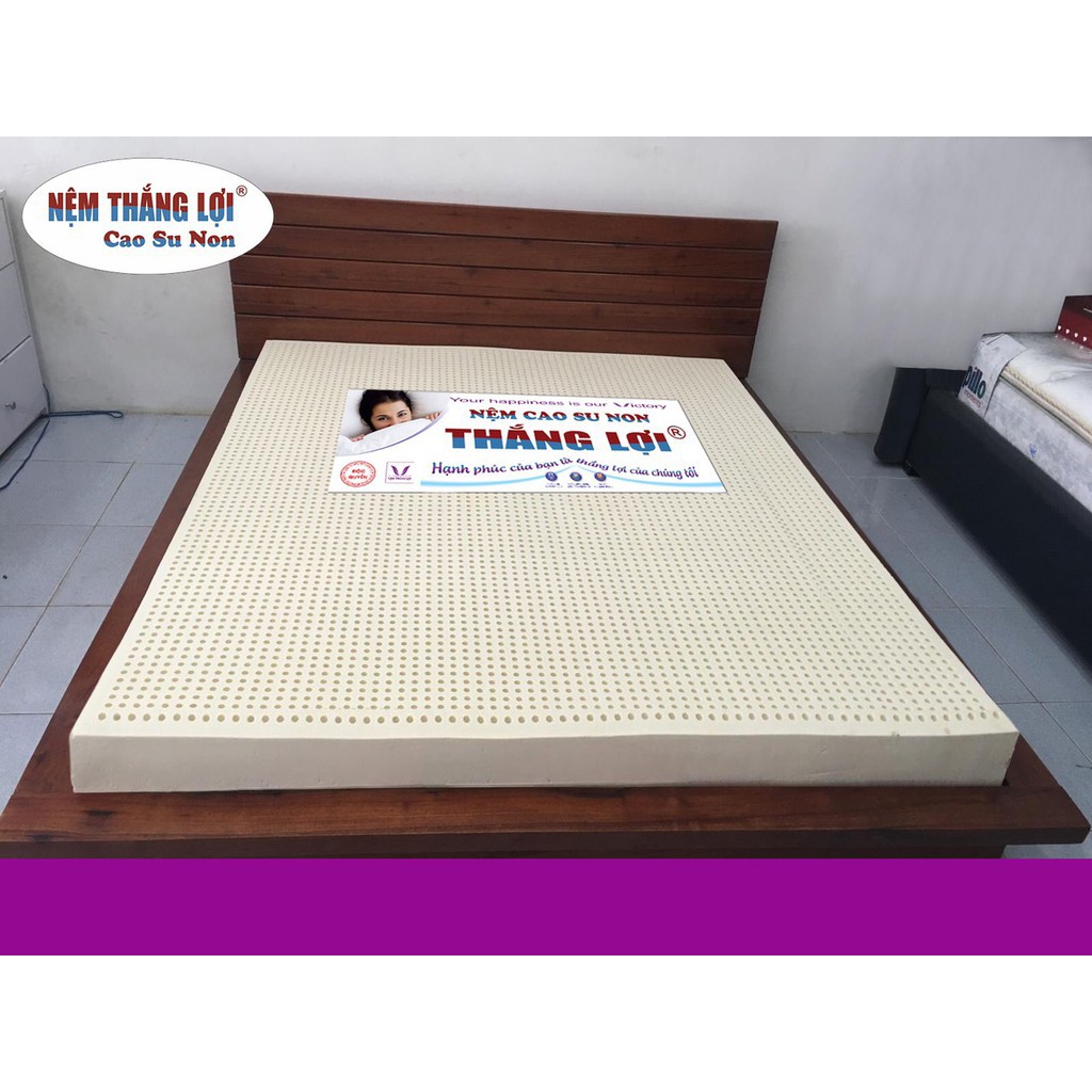 Nệm Cao Su Non Thắng Lợi dày 10cm 15cm 20cm đàn hồi thoáng mát