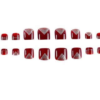 Bộ 24 móng giả tặng keo + dũa