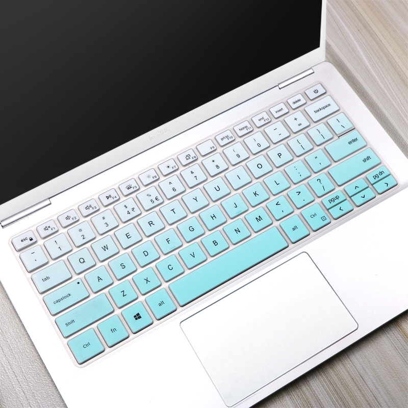 Tấm phủ bảo vệ bàn phím laptop bằng silicon mềm siêu mỏng cho Dell Inspiron 5000fit 5498 5493 14 Inch
