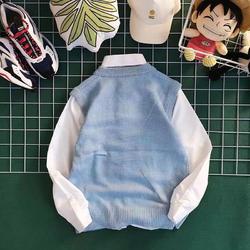 Áo ghi lê dệt kim cổ chữ V thời trang cho nam | BigBuy360 - bigbuy360.vn