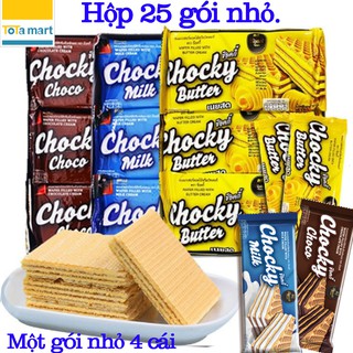 (Lốc 25 gói) Bánh xốp Chocky Thái Lan 14g