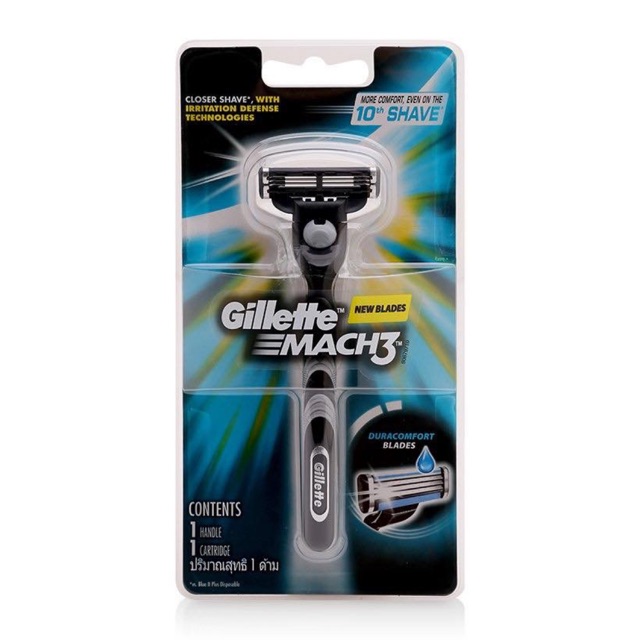 Dao cạo râu Gillette mach 3 new blades